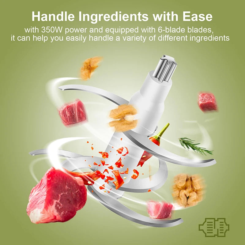 hachoir à viande et légumes 350W