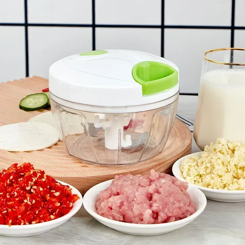 Mini hachoir compact pour préparation rapide