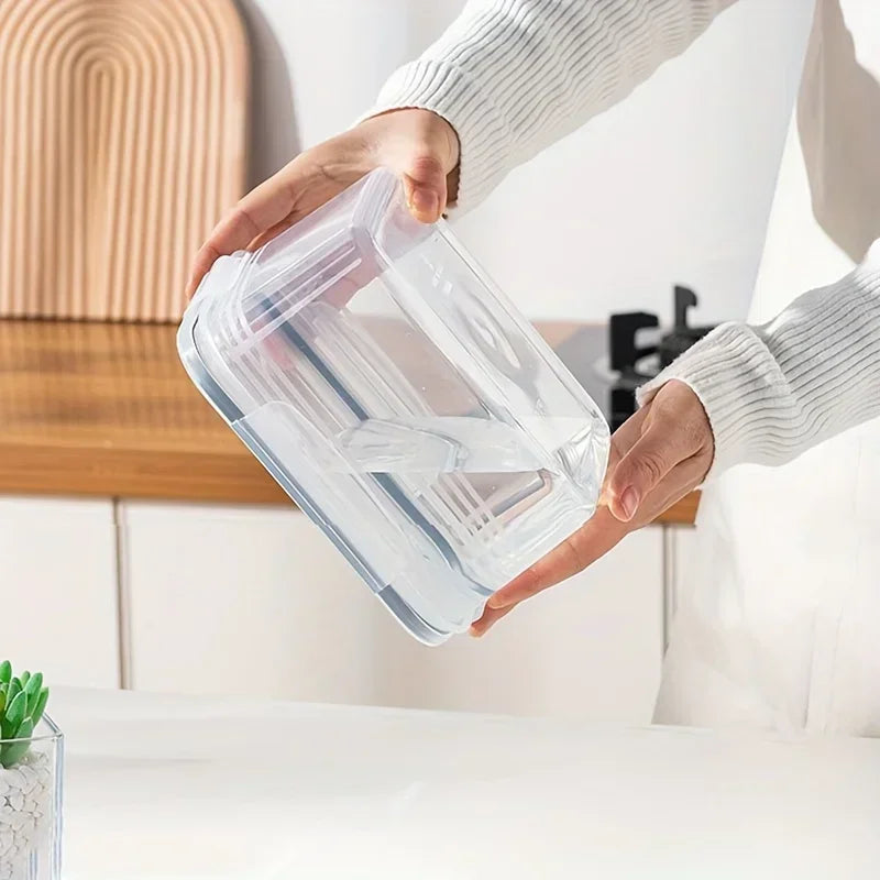 bac de rangement en plastique hermétique