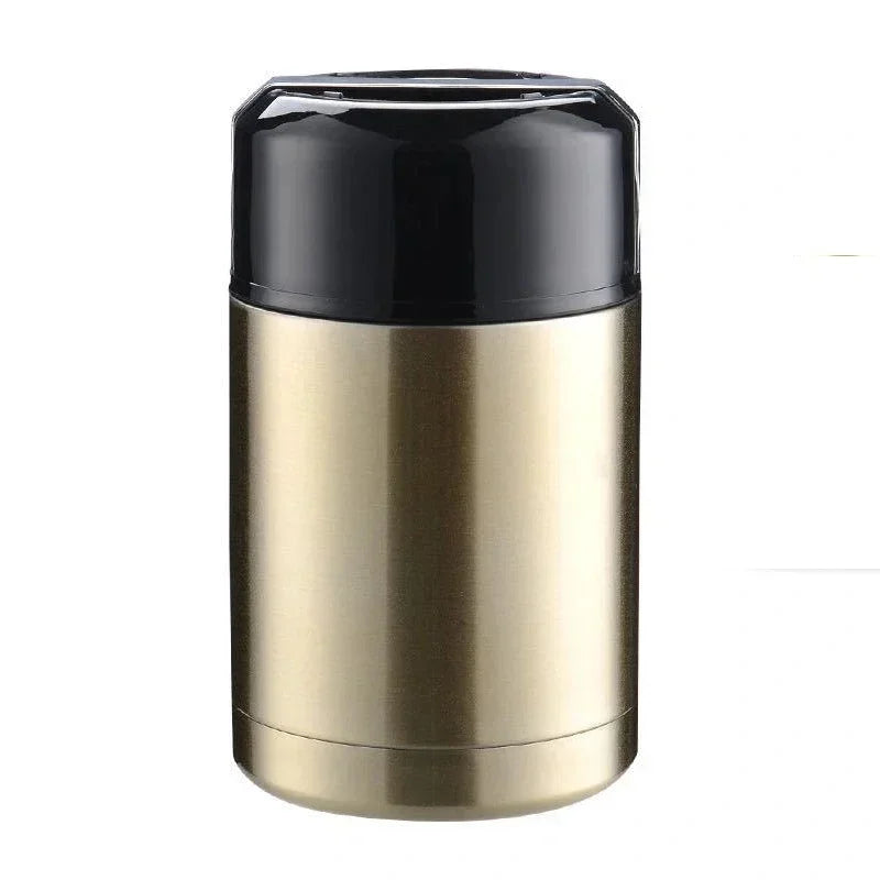 boisson chaude thermos inox avec couverts