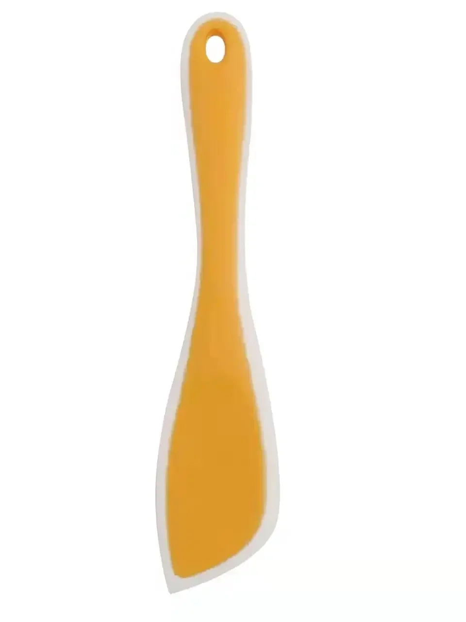 spatule pour gâteau en silicone translucide