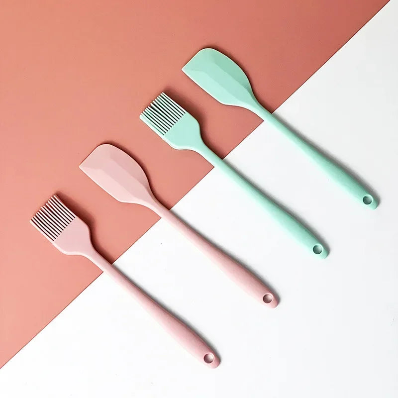 set de spatules en silicone pour la cuisine