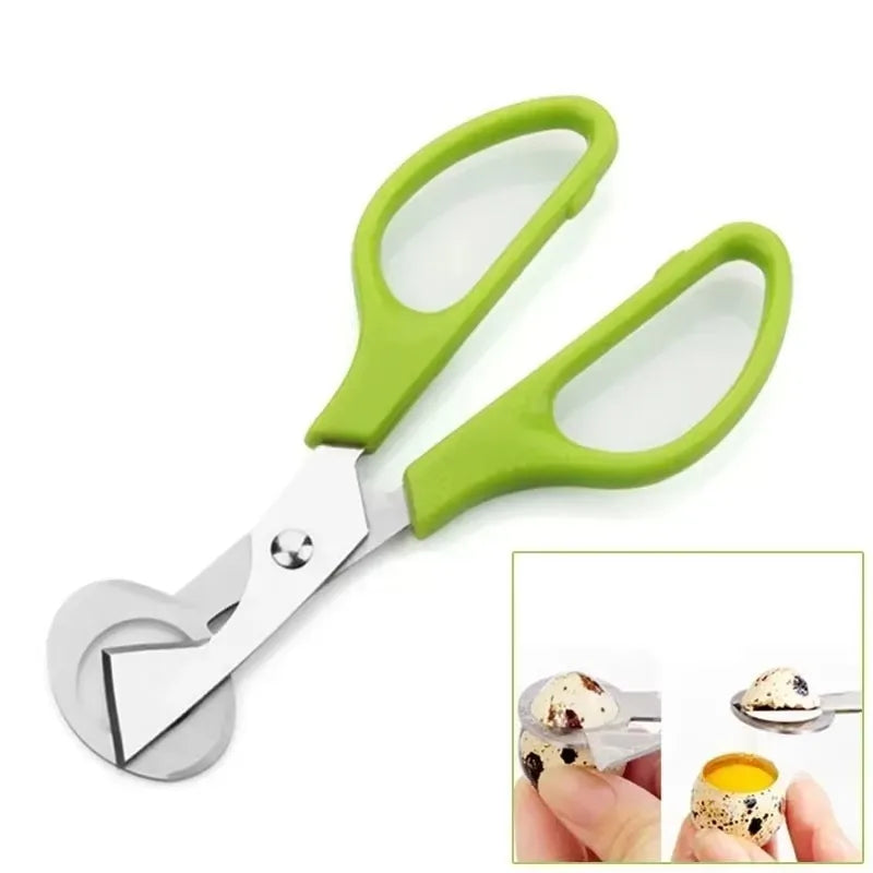 ciseaux multifonction en inox pour œufs