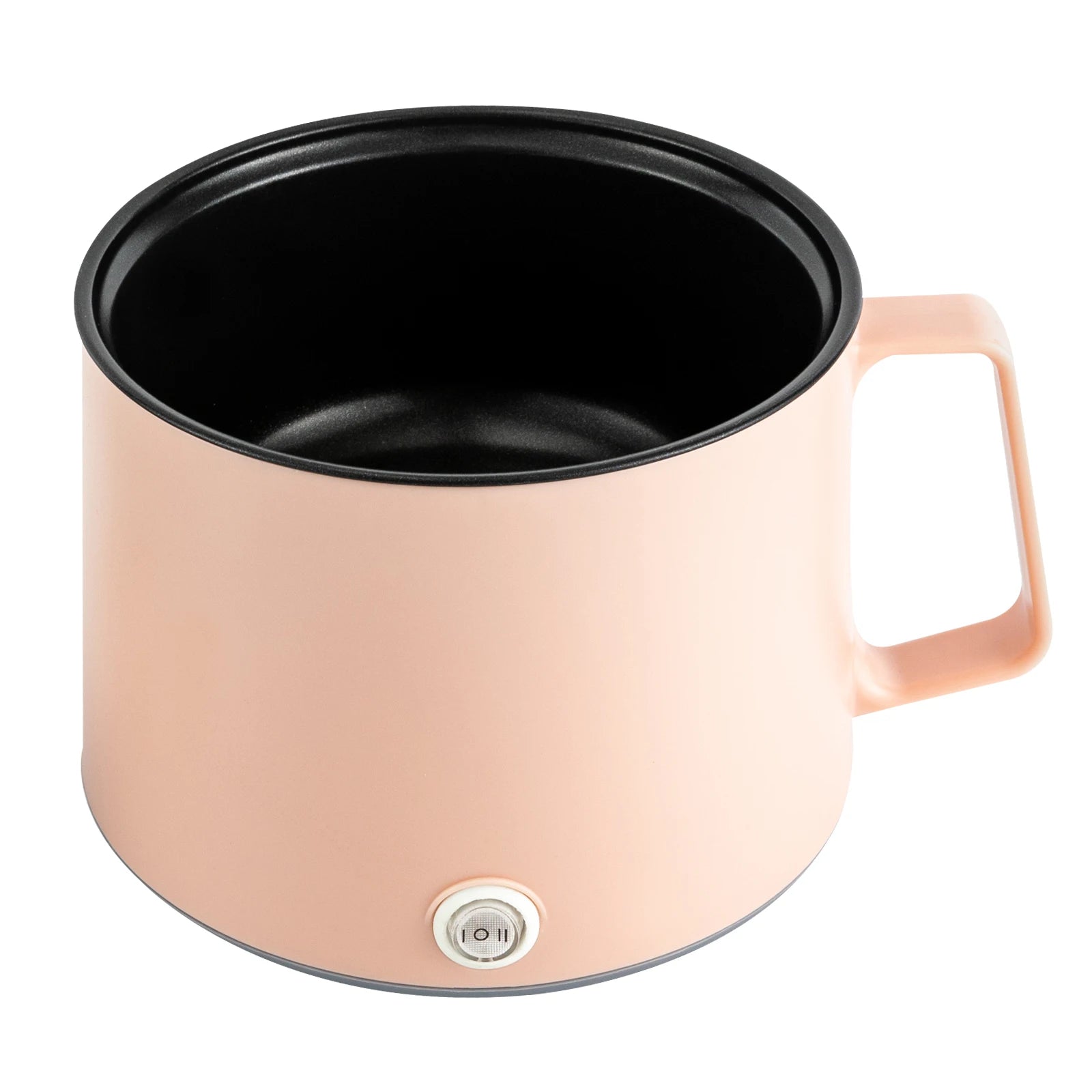 Mini cuiseur à riz électrique rose 1,7 L, cuve antiadhésive