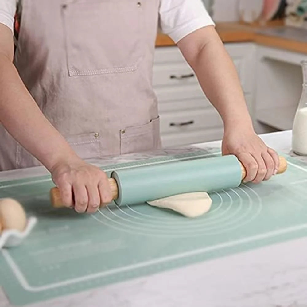 accessoire cuisine pâtisserie en bois et silicone