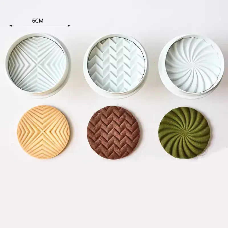 Emporte-pièces à biscuits en métal - Set de 3 modèles floraux emportepieces