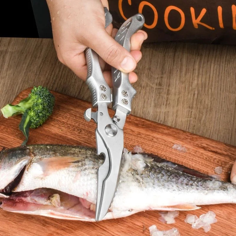 Ciseaux de cuisine en inox | Ultra aiguisés et multifonctions