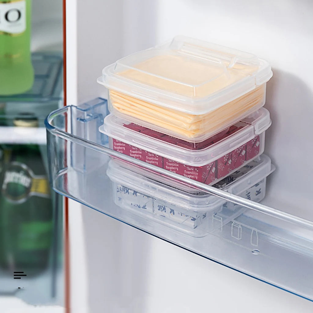 set de boîtes transparentes pour fromage