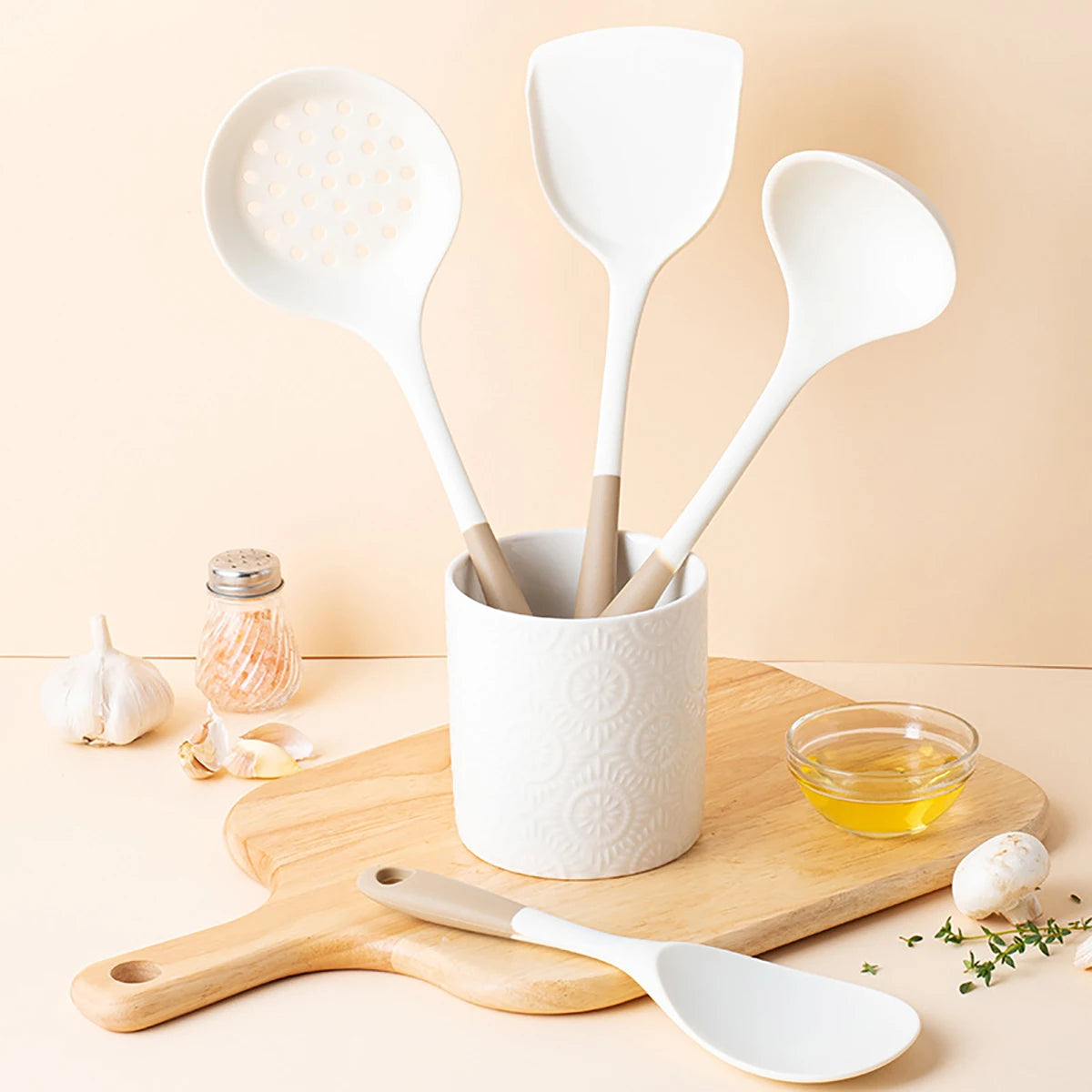 louche en silicone pour soupes et sauces