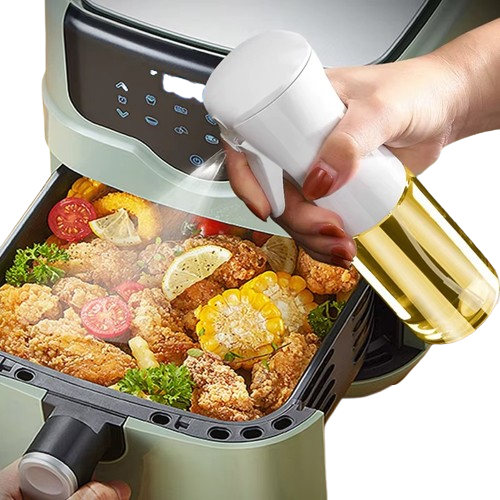 Pulvérisateur d'Huile de Cuisine 200ml/300ml - Eco-Friendly & Pratique