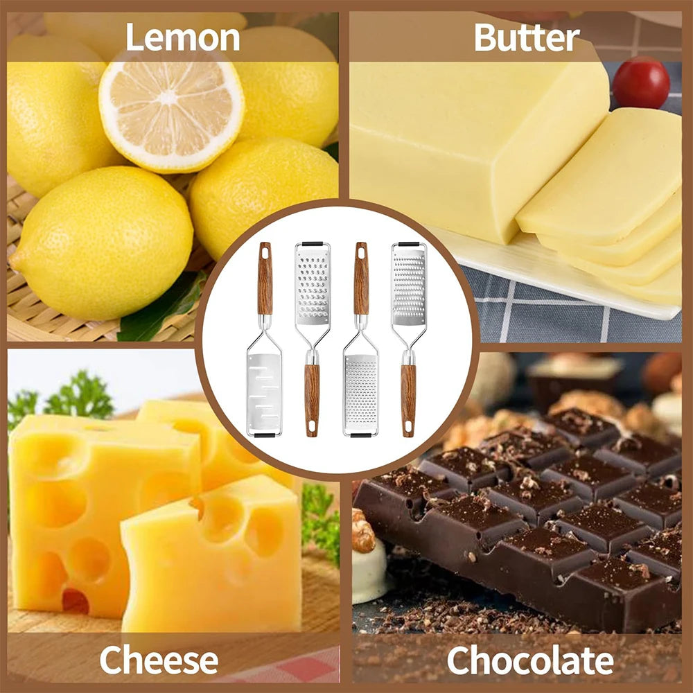 râpe à fromage ergonomique en acier
