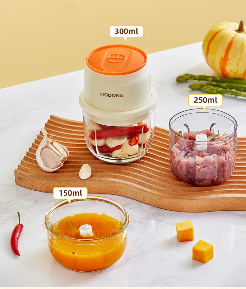 appareil hachoir sans fil pour aliments