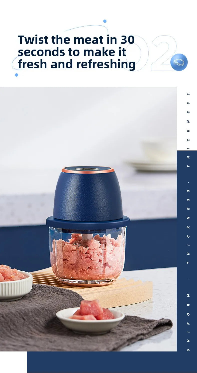 hachoir pratique pour préparation de repas