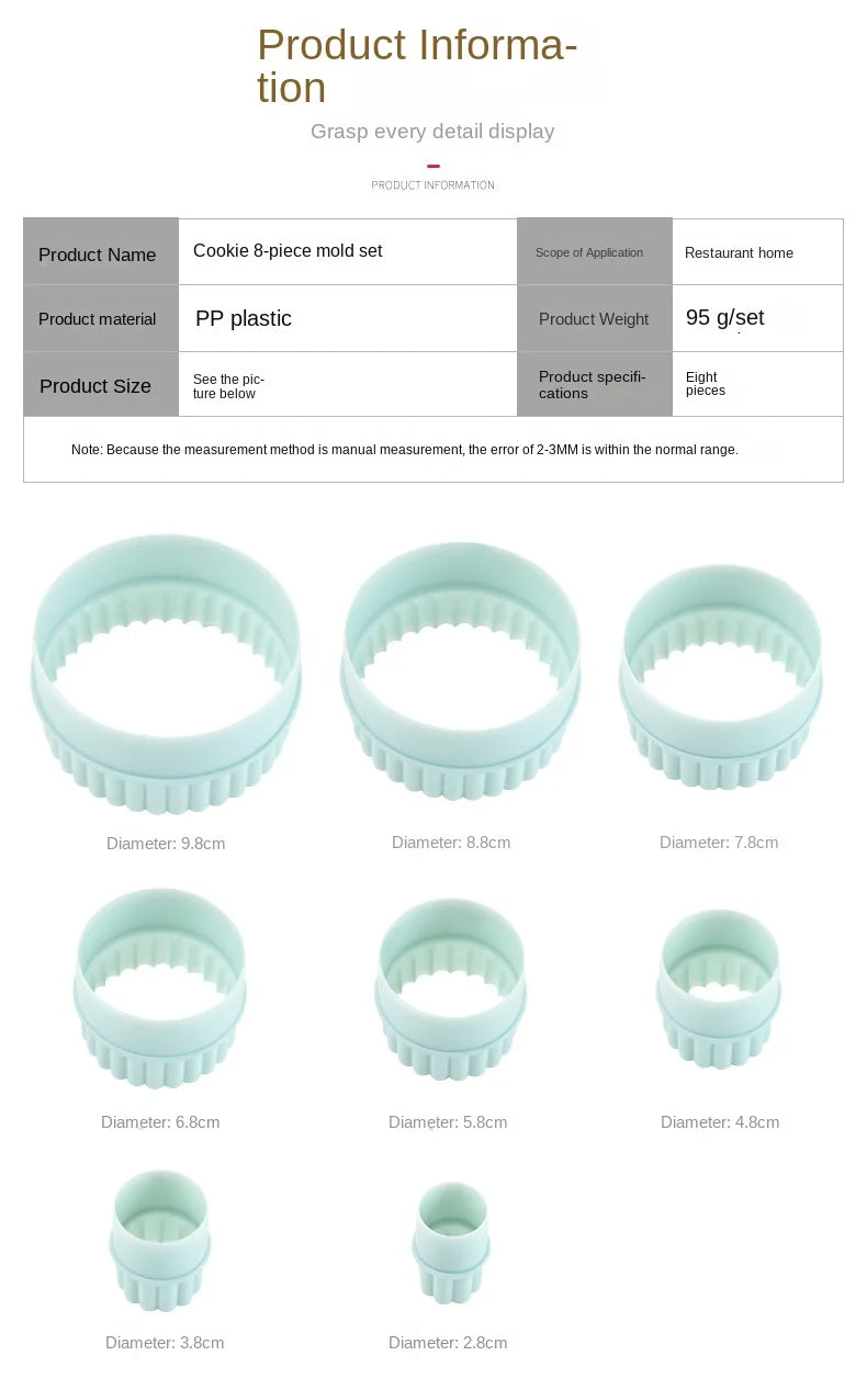 emporte pièce à biscuits en forme ronde