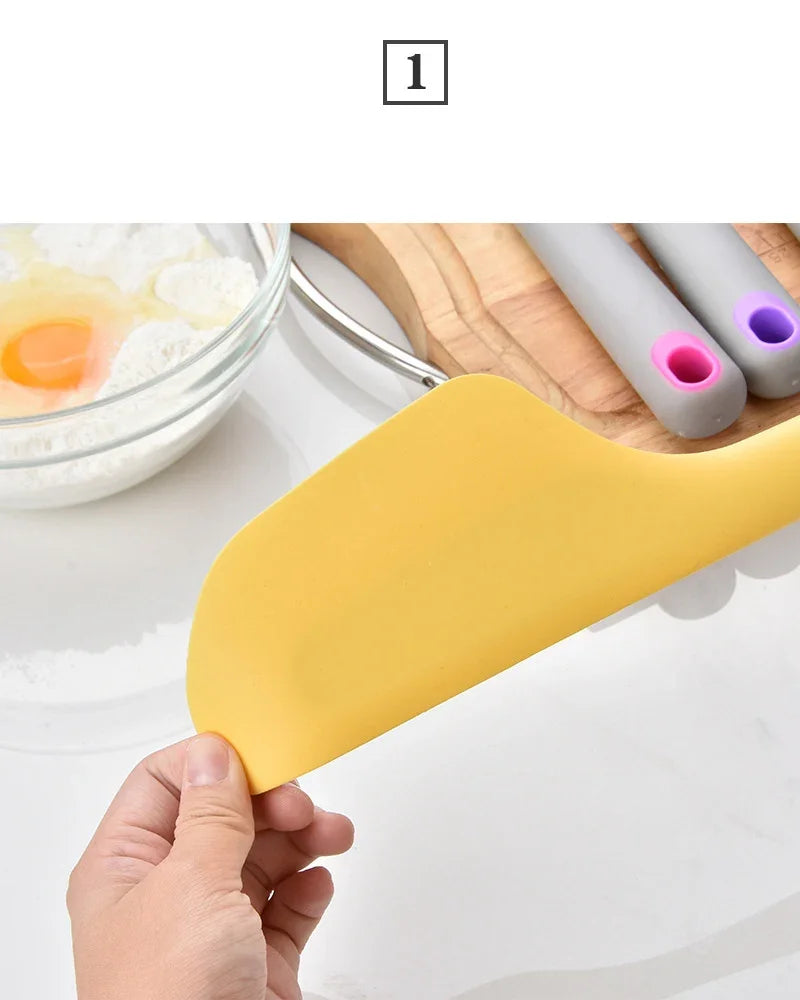 spatule flexible en silicone pour pâtisserie