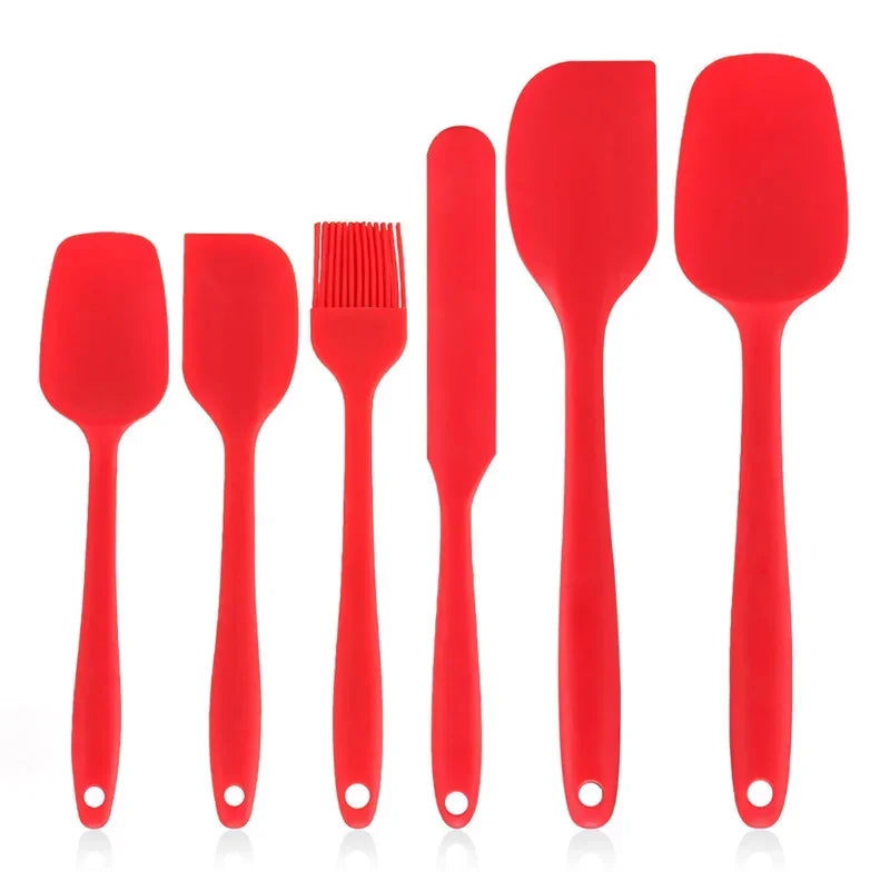 spatules en silicone multicolores pour décoration