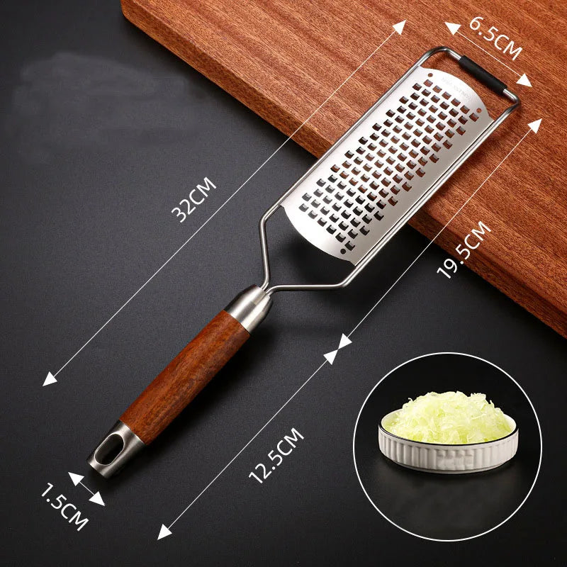 râpe de cuisine de qualité professionnelle en inox