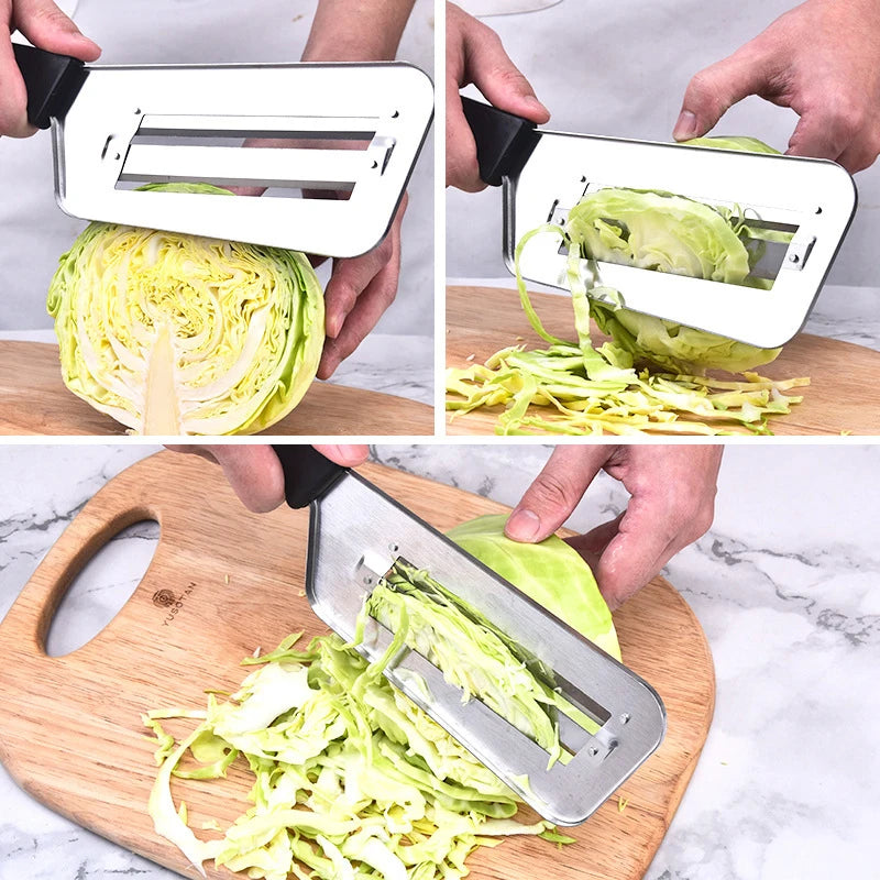 Slicer de légumes multifonction en acier inox