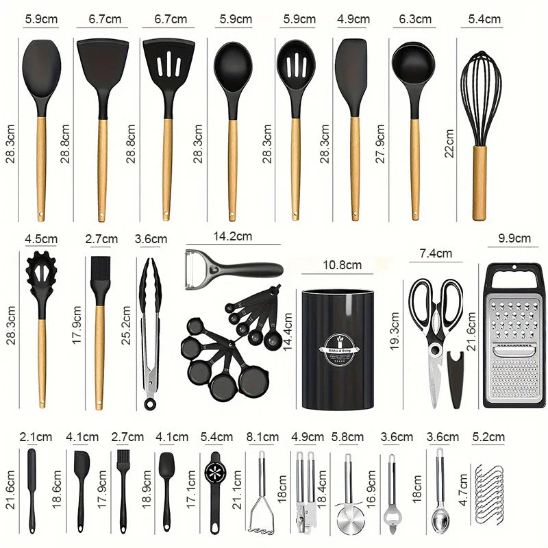 ustensiles de cuisson en silicone pour tous les plats