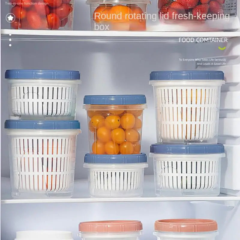 boîte frigo avec grille de drainage