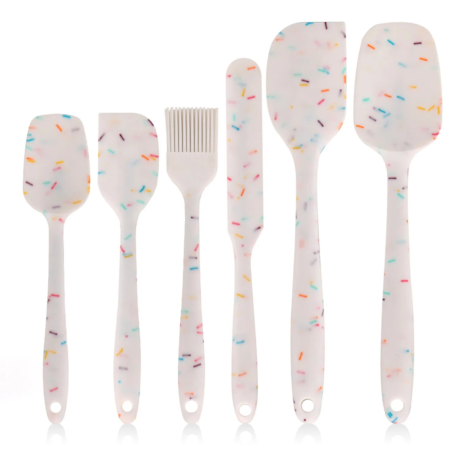 Set Ustensiles Silicone 6 pièces pour Pâtisserie | Résistants à la Chaleur