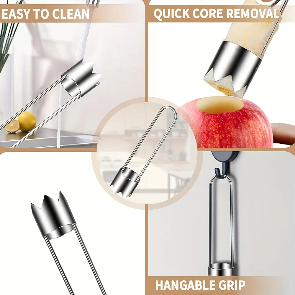 éplucheur ergonomique en acier inox
