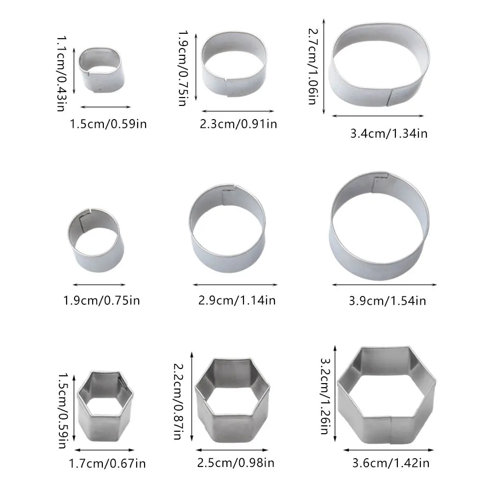 Emporte-pièces pour biscuits en acier inoxydable - 24 pièces assorties emportepieces