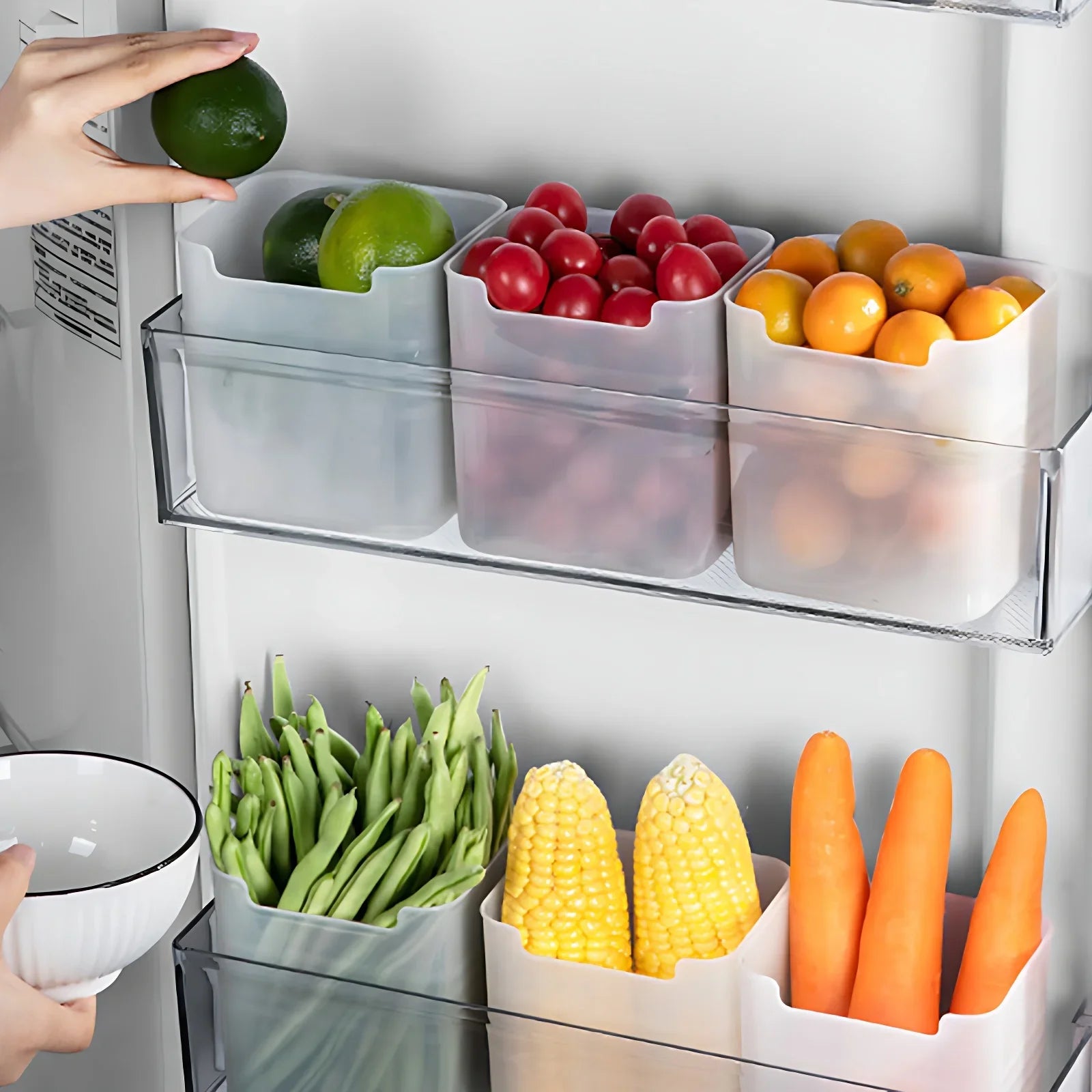organisateur de cuisine pour réfrigérateur