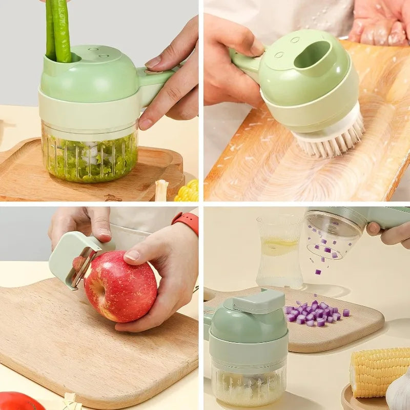 mini hachoir pour préparer ail et oignons