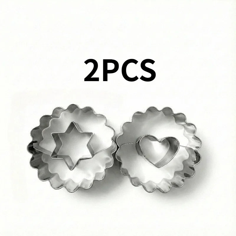 set de formes pour pâtisserie en inox