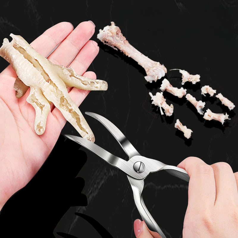 ciseaux ergonomiques pour désosser en inox
