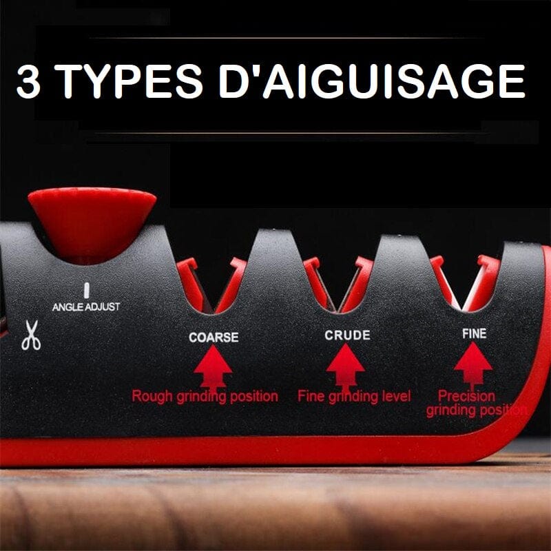 Aiguiseur de Couteau 4-en-1 Professionnel