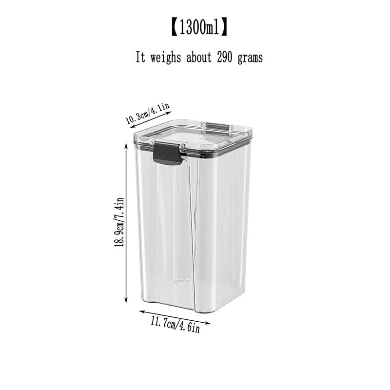 Boîtes Hermétiques Empilable 1300 ml