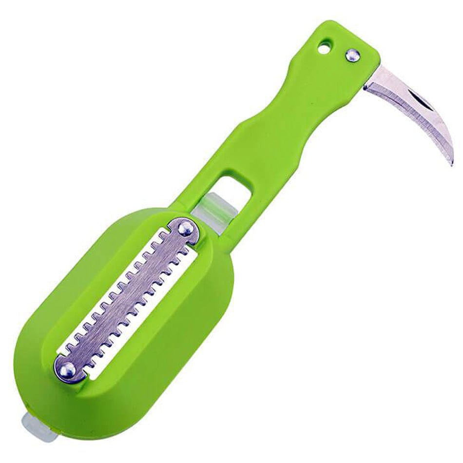 Brosse à Écailler le Poisson Vert