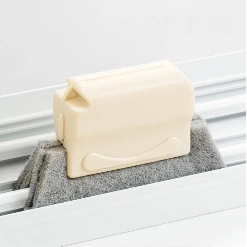 Brosse Nettoyage Fente Fenêtre – Outil de Nettoyage Slot Fenêtre 1 Pc Beige