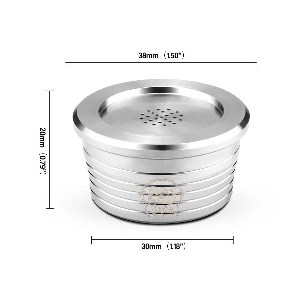 Capsules réutilisables pour Delta Q NDIQ7323, Lavazza EP Mini et  AAA 3A-C225