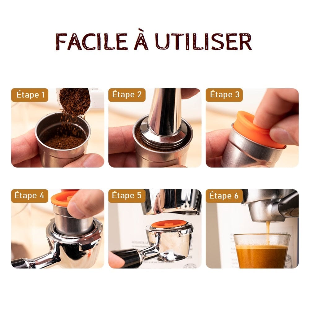 Capsules réutilisables pour Illy X7.1, Y3.2 et Y5