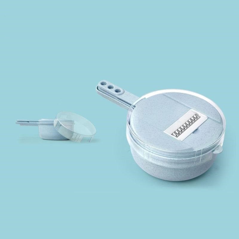 Coupe-légumes multifonction 9-en-1 Bleu