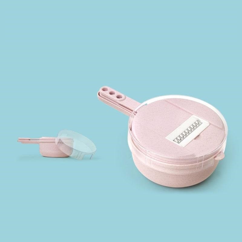 Coupe-légumes multifonction 9-en-1 Rose