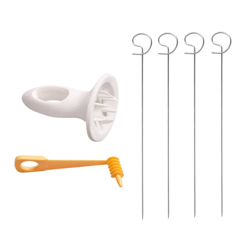 Découpeur de Pommes de Terre en Spirale Créatif - Outil de Cuisine Écologique 1 set