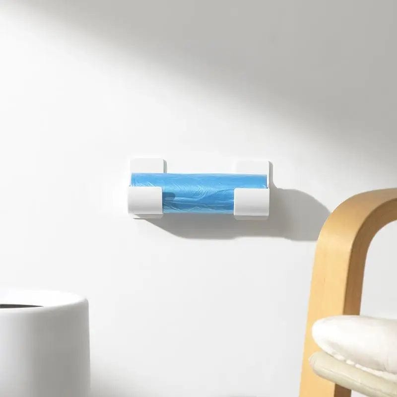 Distributeur de sacs poubelle mural Kitchen Bath en plastique - Lot de 4/2 - Rangement frais pour sacs poubelle