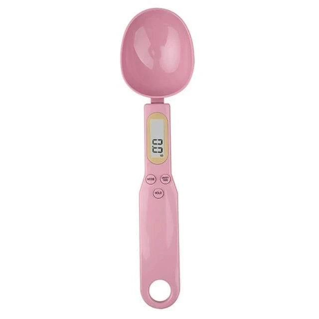 Electronic Kitchen Scale 500g 0.1g LCD Digital Measuring Food Flour Digital Spoon Scale Mini Kitchen Tool for Milk Coffee Scale Pink