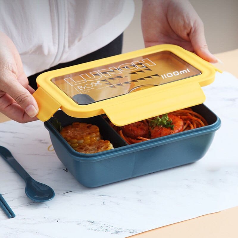 Ensemble « Lunch Box Kids » : Boite repas + Couverts + Verre + Sac