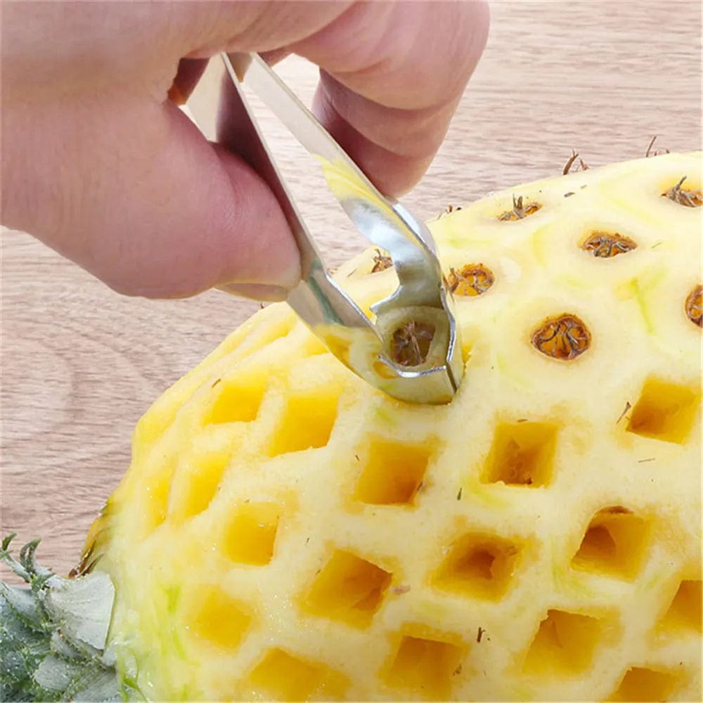 Eplucheur d'Ananas en Acier Inoxydable - Gadgets de Cuisine - Eco-Friendly 1Pcs