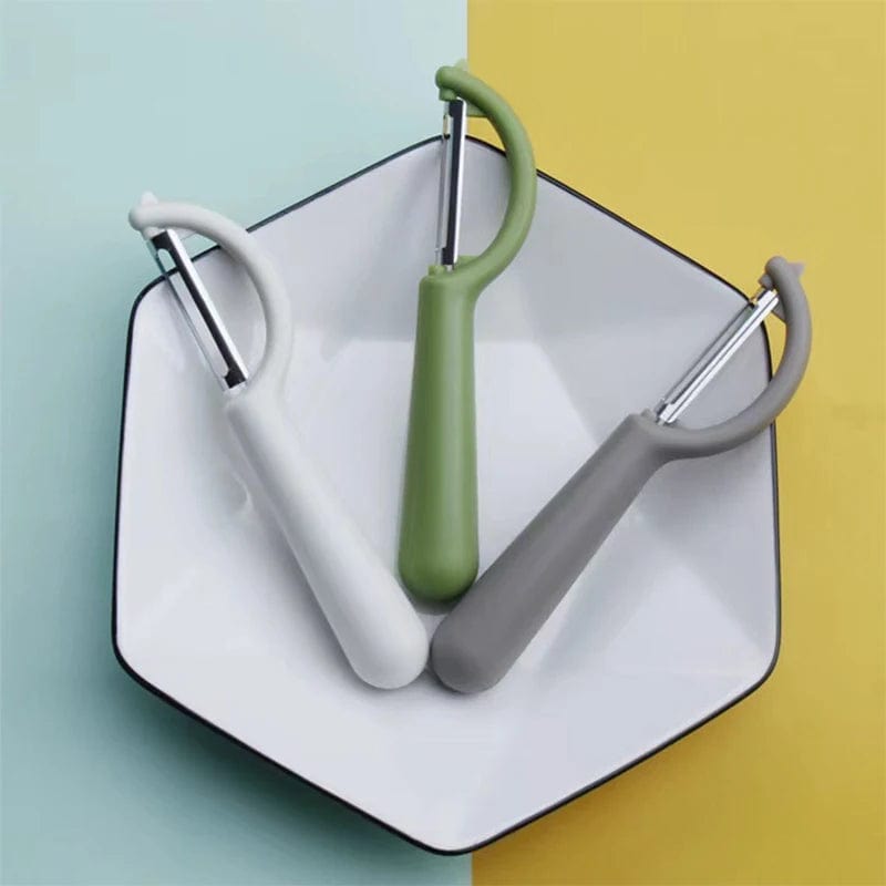 Éplucheur Multifonction Acier Inoxydable pour Fruits et Légumes