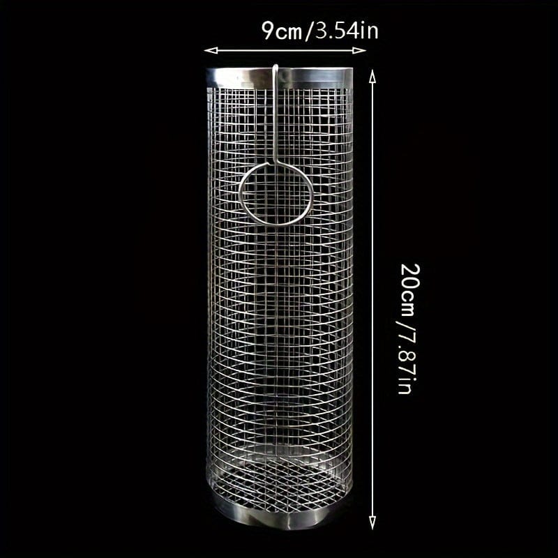 Grill Barbecue Portable en Acier Inoxydable, idéal pour Camping et Pique-nique 1pc