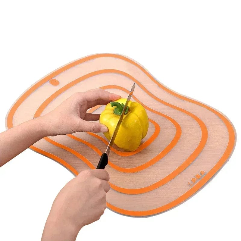 Hot sale Kitchen Chopping Block Cutting Board Non - slip Frosted Antibacteria Plastic Kitchen Gadgets Tool Fruit Vegetable Meat Orange / L 40c30cm