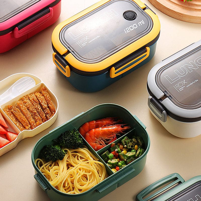 Lunchbox multi-compartiments à 2 étages