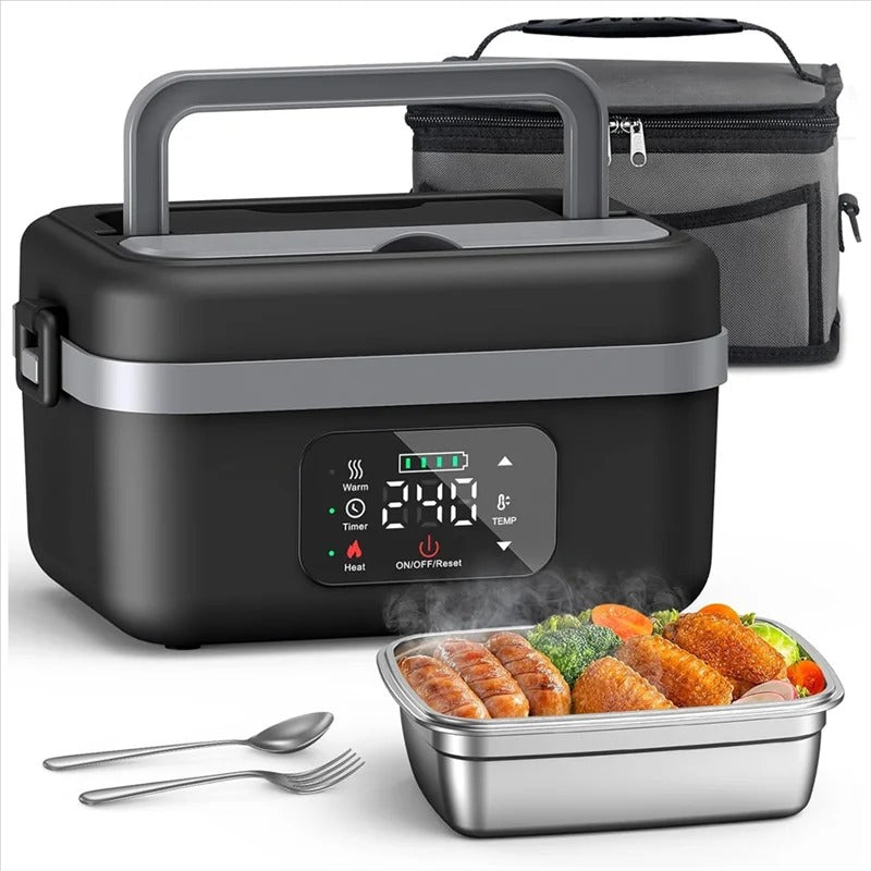 LunchBox Chauffante Électrique 16000mAh 220V pour Bureau et Voyage