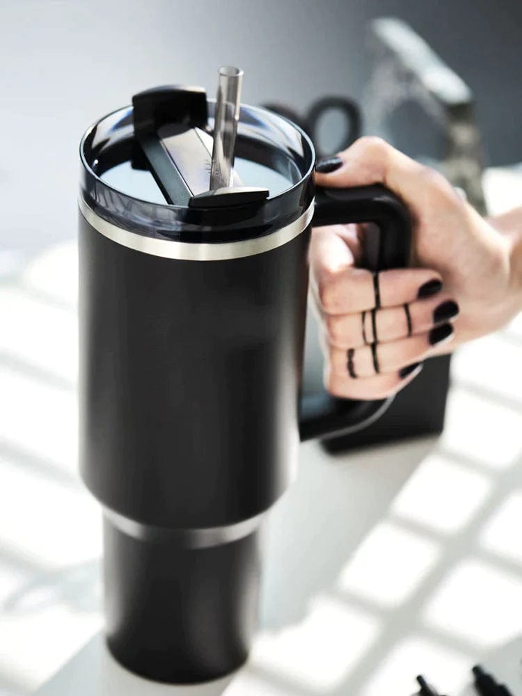 Mega-Gourde isotherme intelligente - Noire Noire